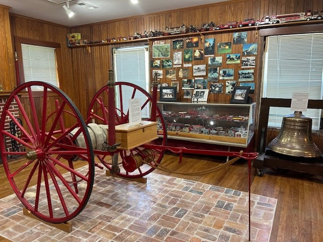 Inside the museum